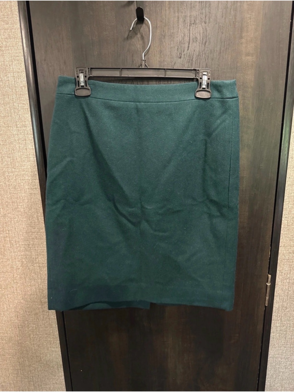 J. Crew Dark Teal Pencil Skirt